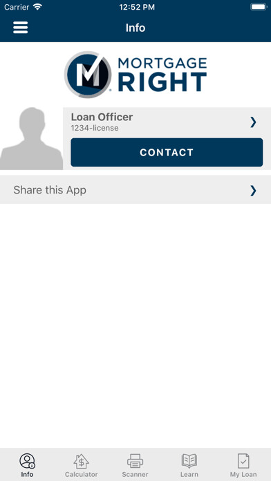 Emulate iPhone app MortgageRight Now using MyAndroid Emulate iPhone app MortgageRight Now using MyAndroid