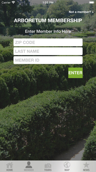Emulate iPhone app MortonArb using MyAndroid Emulate iPhone app MortonArb using MyAndroid