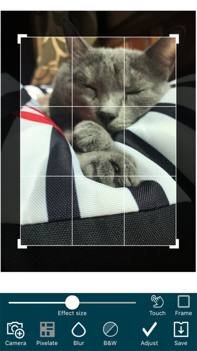 Emulate iPhone app Mosaic&Blur using MyAndroid