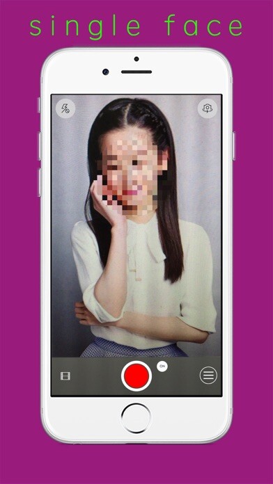 Emulate iPhone app mosaic camera(pro) using MyAndroid