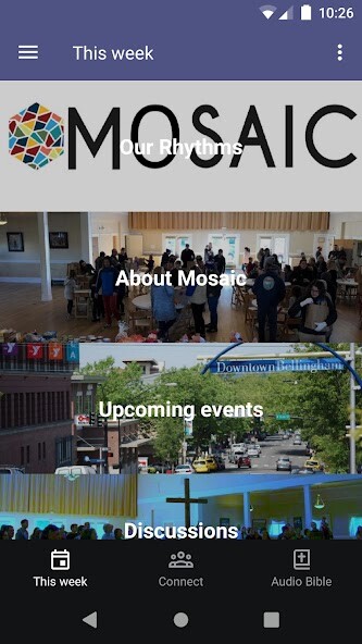 Run android online APK Mosaic Church of Bellingham from MyAndroid or emulate Mosaic Church of Bellingham using MyAndroid