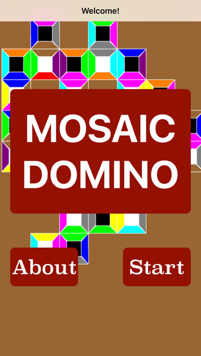 Emulate iPhone app Mosaic Domino using MyAndroid