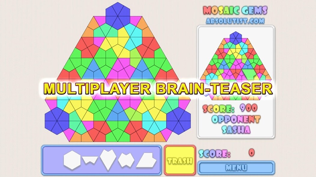 Emulate iPhone app Mosaic Gems: Jigsaw Puzzle using MyAndroid Emulate iPhone app Mosaic Gems: Jigsaw Puzzle using MyAndroid