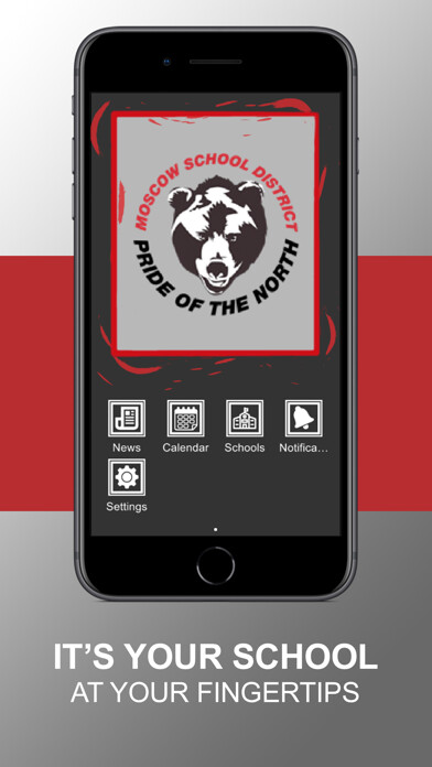Emulate iPhone app Moscow School District 281 using MyAndroid