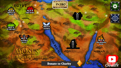 Emulate iPhone app Moses the Freedom Fighter using MyAndroid