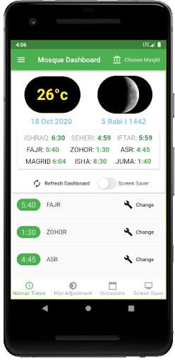 Run android online APK Mosque Dashboard from MyAndroid or emulate Mosque Dashboard using MyAndroid