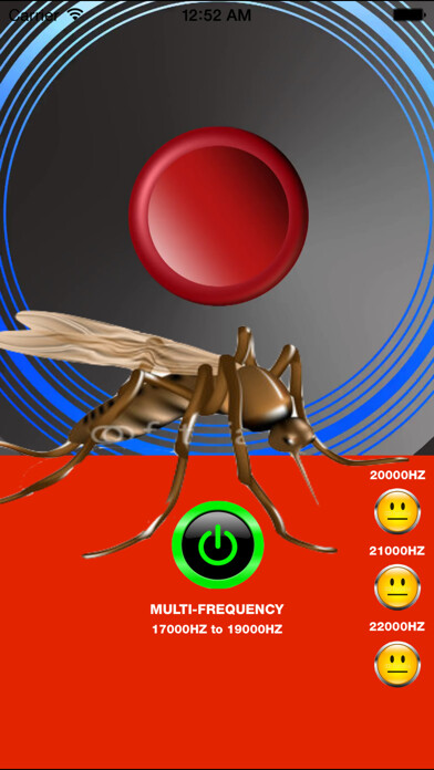 Emulate iPhone app Mosquito repellent using MyAndroid