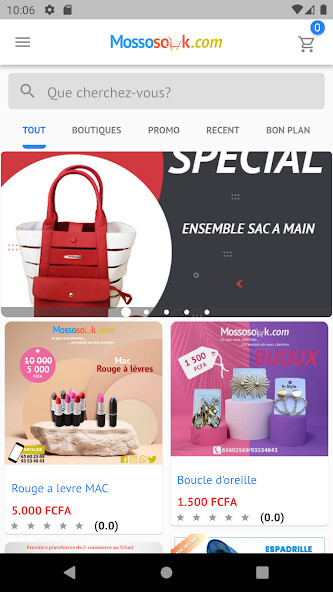 Run android online APK Mossosouk Shopping from MyAndroid or emulate Mossosouk Shopping using MyAndroid