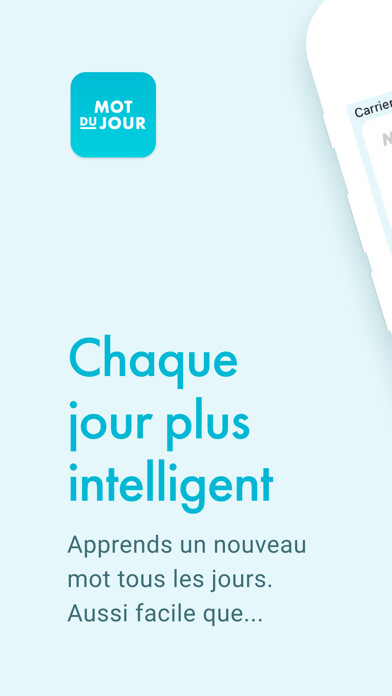 Emulate iPhone app Mot du jour — Daily French app using MyAndroid Emulate iPhone app Mot du jour — Daily French app using MyAndroid