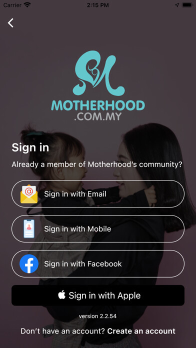 Emulate iPhone app Motherhood: Parenting SuperApp using MyAndroid