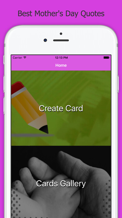 Emulate iPhone app Mothers Day Quotes & Editor using MyAndroid Emulate iPhone app Mothers Day Quotes & Editor using MyAndroid
