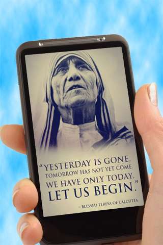 Run android online APK Mother Teresa Famous Quotes from MyAndroid or emulate Mother Teresa Famous Quotes using MyAndroid