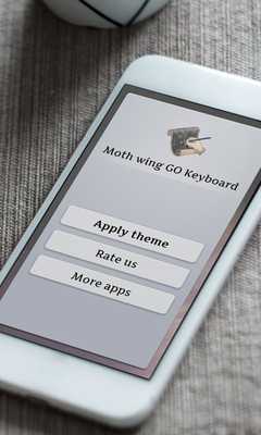 Emulate Android APK Moth wing Keyboard Skin