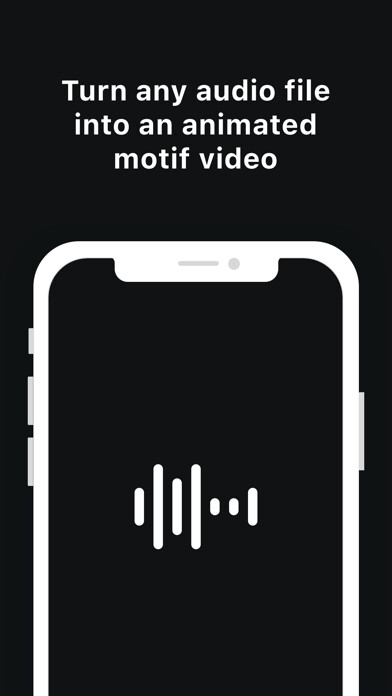 Emulate iPhone app Motif - music to video using MyAndroid Emulate iPhone app Motif - music to video using MyAndroid