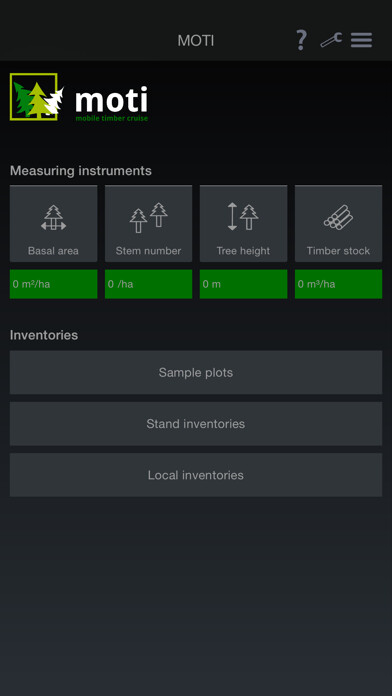 Emulate iPhone app MOTI mobile timber cruise using MyAndroid