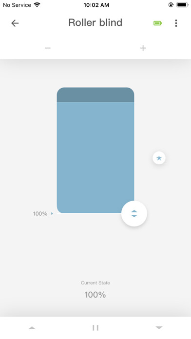 Emulate iPhone app Motion Blinds using MyAndroid