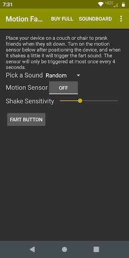 Run android online APK Motion Fart Cushion Lite (Prank App) from MyAndroid or emulate Motion Fart Cushion Lite (Prank App) using MyAndroid Run android online APK Motion Fart Cushion Lite (Prank App) from MyAndroid or emulate Motion Fart Cushion Lite (Prank App) using MyAndroid