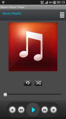 Emulate Android APK Motion Music Player Emulate Android APK Motion Music Player