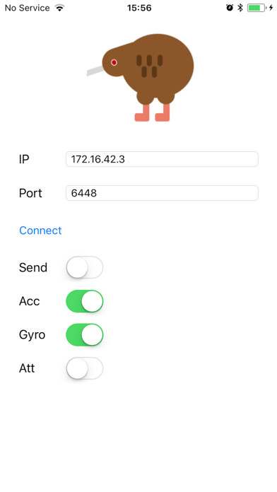 Emulate iPhone app MotionSender using MyAndroid Emulate iPhone app MotionSender using MyAndroid