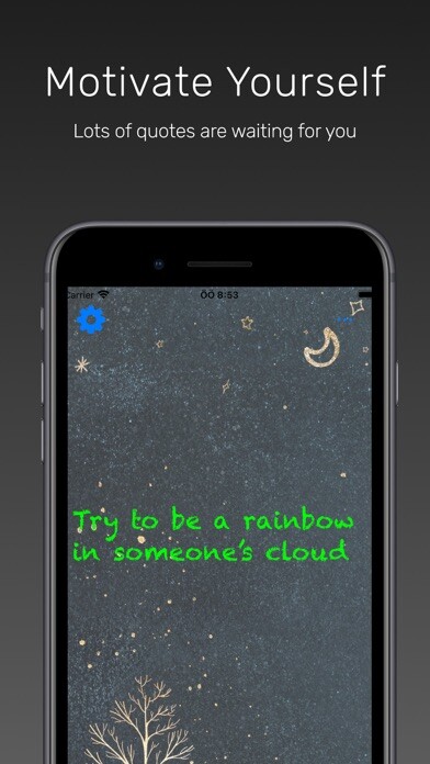 Emulate iPhone app Motivate: Quotes & Affirmation using MyAndroid Emulate iPhone app Motivate: Quotes & Affirmation using MyAndroid