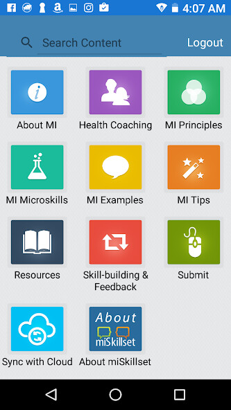Run android online APK Motivational Interviewing App from MyAndroid or emulate Motivational Interviewing App using MyAndroid