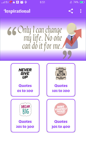 Run android online APK Motivational Quotes can share from MyAndroid or emulate Motivational Quotes can share using MyAndroid