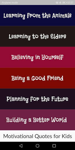 Run android online APK Motivational Quotes for Kids from MyAndroid or emulate Motivational Quotes for Kids using MyAndroid Run android online APK Motivational Quotes for Kids from MyAndroid or emulate Motivational Quotes for Kids using MyAndroid