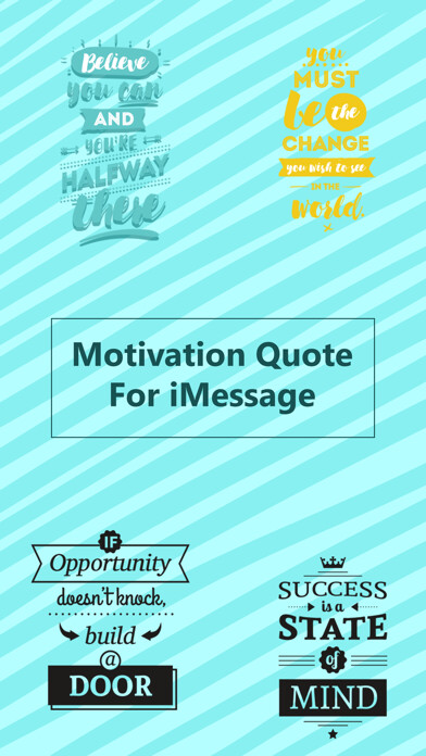 Emulate iPhone app Motivational Quotes Sticker using MyAndroid Emulate iPhone app Motivational Quotes Sticker using MyAndroid