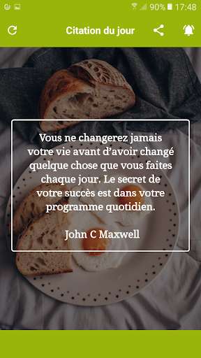 Run android online APK Motivation du matin from MyAndroid or emulate Motivation du matin using MyAndroid