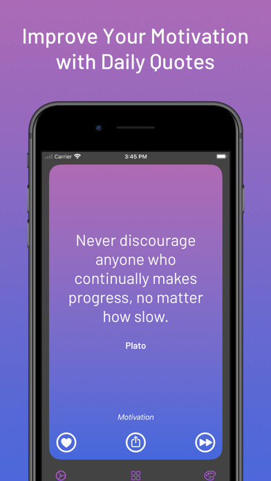 Emulate iPhone app Motivation Mind - Daily Quotes using MyAndroid Emulate iPhone app Motivation Mind - Daily Quotes using MyAndroid