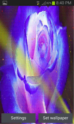 Emulate Android APK Motley Rose Live Wallpaper