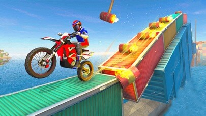 Emulate iPhone app MotoBike Stunt Racing using MyAndroid Emulate iPhone app MotoBike Stunt Racing using MyAndroid