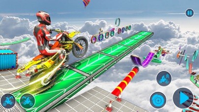 Emulate iPhone app Moto Bike Stunts Racing Game using MyAndroid Emulate iPhone app Moto Bike Stunts Racing Game using MyAndroid