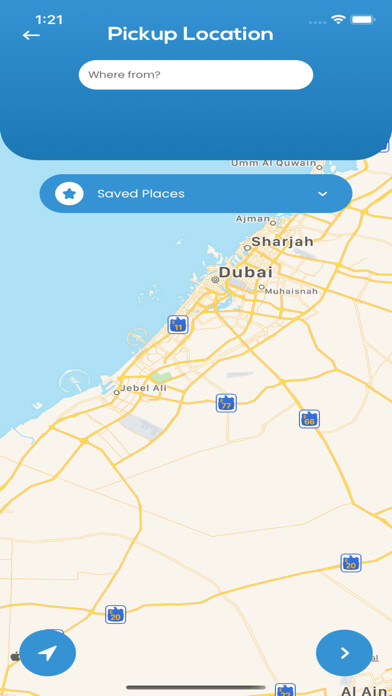Emulate iPhone app Motoboy Delivery using MyAndroid