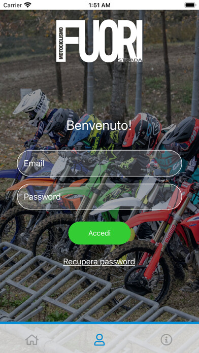 Emulate iPhone app Motociclismo Fuoristrada using MyAndroid