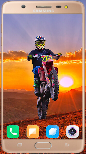 Run android online APK Motocross HD Wallpaper from MyAndroid or emulate Motocross HD Wallpaper using MyAndroid