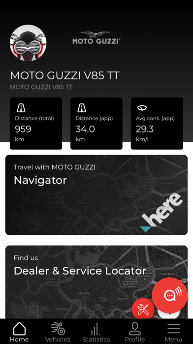 Emulate iPhone app Moto Guzzi using MyAndroid Emulate iPhone app Moto Guzzi using MyAndroid