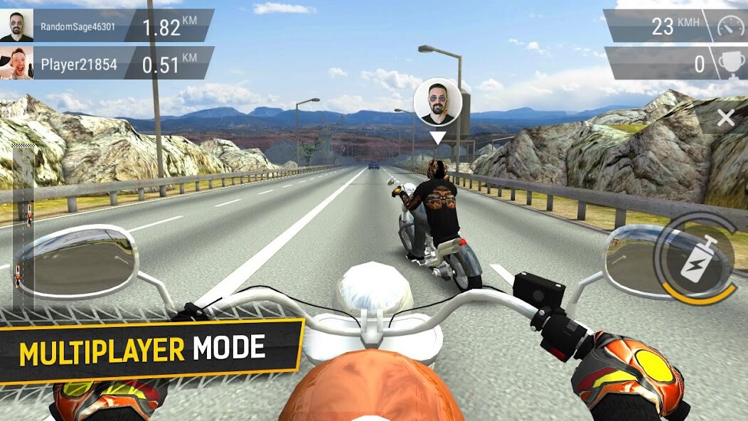 Run android online APK Moto Racing 3D from MyAndroid or emulate Moto Racing 3D using MyAndroid