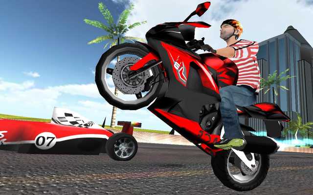 Emulate Android APK Motorbike Speed Traffic Racing