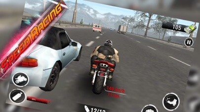 Emulate iPhone app MOTOR BIKE Stunt Fighter RACER 3D using MyAndroid