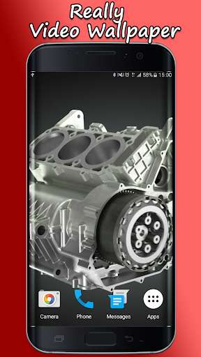 Run android online APK Motorcycle Engine V6 3D LWP from MyAndroid or emulate Motorcycle Engine V6 3D LWP using MyAndroid