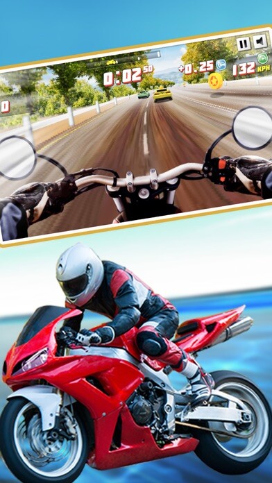 Emulate iPhone app Motorcycle Rider - car game using MyAndroid Emulate iPhone app Motorcycle Rider - car game using MyAndroid