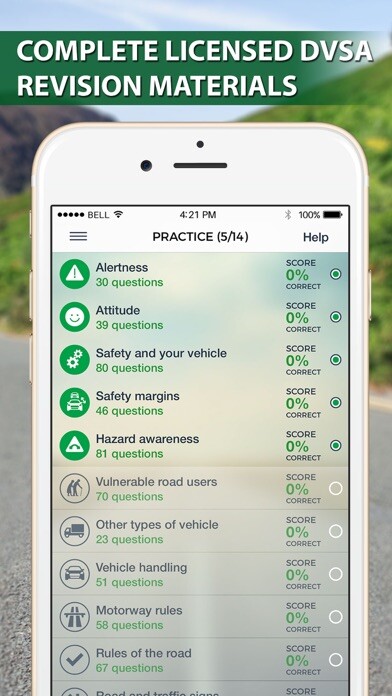 Emulate iPhone app Motorcycle Theory Test +Hazard using MyAndroid Emulate iPhone app Motorcycle Theory Test +Hazard using MyAndroid
