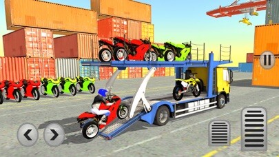Emulate iPhone app Motorcycle Transporter Truck using MyAndroid