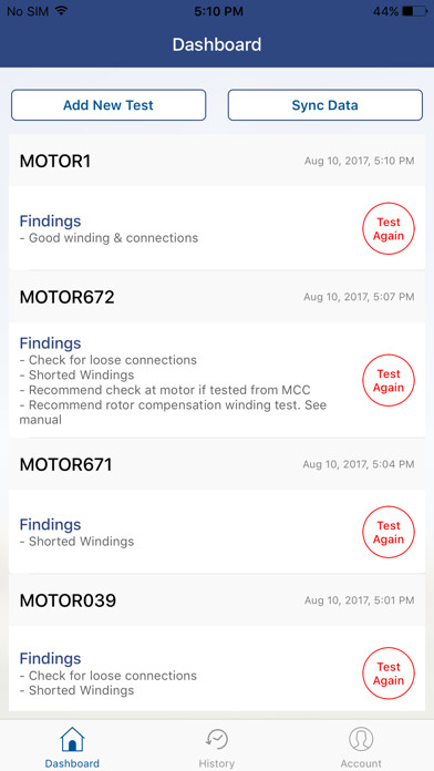Emulate iPhone app MOTOR GENIE® Calculator using MyAndroid Emulate iPhone app MOTOR GENIE® Calculator using MyAndroid