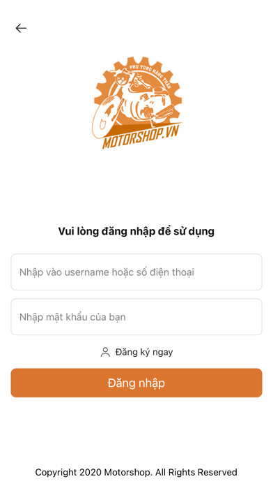 Emulate iPhone app Motorshop using MyAndroid