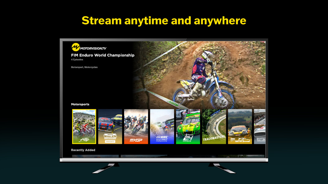 Run android online APK MOTORVISION TV for Android TV from MyAndroid or emulate MOTORVISION TV for Android TV using MyAndroid