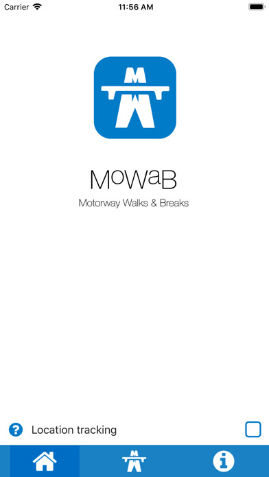 Emulate iPhone app Motorway Walks and Breaks using MyAndroid