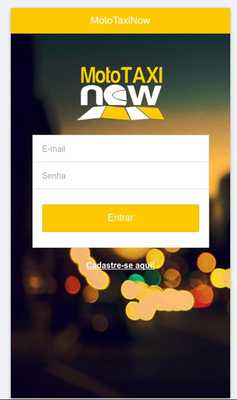 Emulate Android APK Mototaxinow - Mototaxista