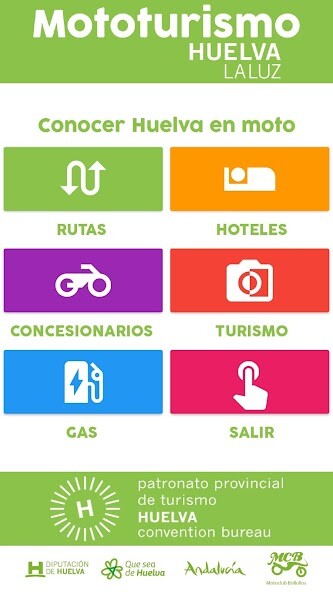 Emulate iPhone app MOTOTURISMO HUELVA LA LUZ using MyAndroid Emulate iPhone app MOTOTURISMO HUELVA LA LUZ using MyAndroid
